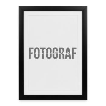 Photographer with passion - Framed poster (27 × 37 cm) - black - Front