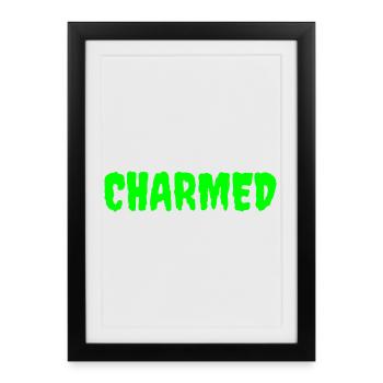 Conception de créature mythique de la forêt enchantée - Affiche encadrée (27 × 37 cm) - noir - Devant