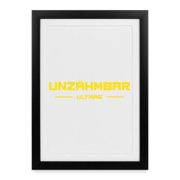 UNTAMPABLE ULTRAS - Framed poster (27 × 37 cm) - black - Front