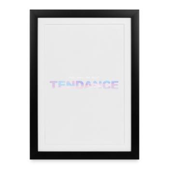 TENDENCY - Framed poster (27 × 37 cm) - black - Front