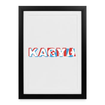 Karma Kagyu - Framed poster (27 × 37 cm) - black - Front
