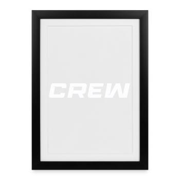 équipage - Affiche encadrée (27 × 37 cm) - noir - Devant