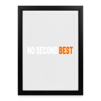 Bitcoin as a digital store of value Financial - Framed poster (27 × 37 cm) - black - Front