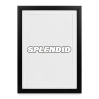 SPLENDIDE - Affiche encadrée (27 × 37 cm) - noir - Devant