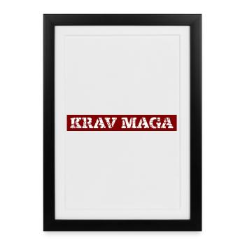 Krav Maga - Framed poster (27 × 37 cm) - black - Front