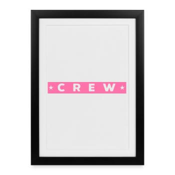 équipage - Affiche encadrée (27 × 37 cm) - noir - Devant