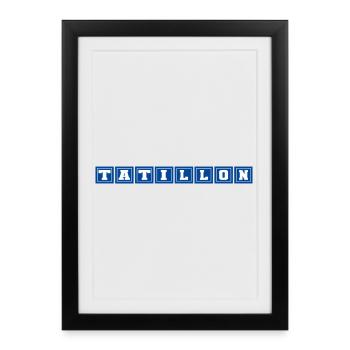 Fussy - Framed poster (27 × 37 cm) - black - Front