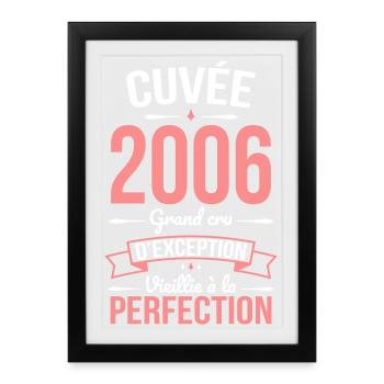 2006 – Aged to perfection - Framed poster (27 × 37 cm) - black - Front