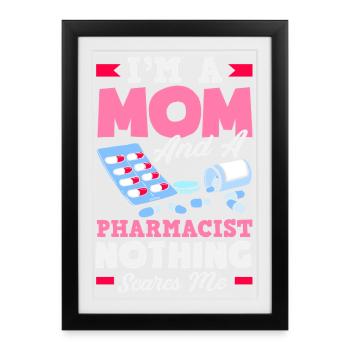 Pharmacist Pharmaceutical Technical - Framed poster (27 × 37 cm) - black - Front