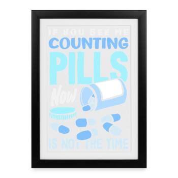Pharmacist Pharmaceutical Technical - Framed poster (27 × 37 cm) - black - Front