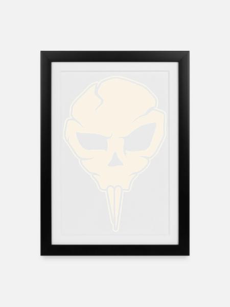Nosferatu - Gerahmtes Poster (27 × 37 cm) - Schwarz