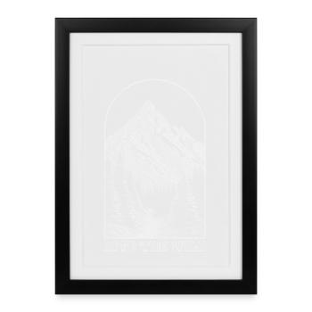Into the Wild Arch - Framed poster (27 × 37 cm) - black - Front