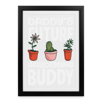 Garden & Plant Lovers Gifts - Framed poster (27 × 37 cm) - black - Front
