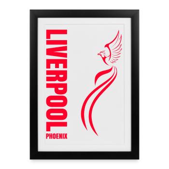 LIVERPOOL PHOENIX - Framed poster (27 × 37 cm) - black - Front