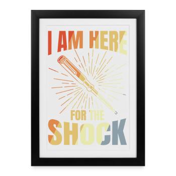 Electrical Engineer Saying - Framed poster (27 × 37 cm) - black - Front