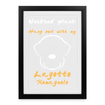 Weekend 2 - Framed poster (27 × 37 cm) - black - Front