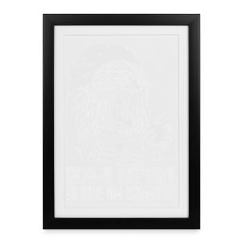 Funny Teacher Skeleton Halloween Classroom - Framed poster (27 × 37 cm) - black - Front
