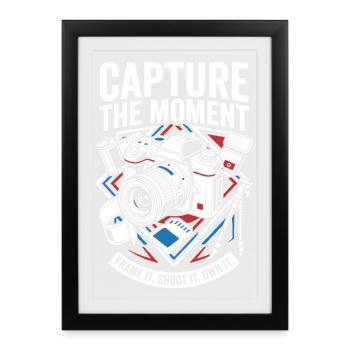 Capture The Moment Photography - Framed poster (27 × 37 cm) - black - Front