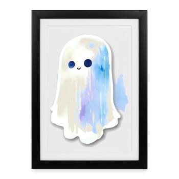 Hou - Affiche encadrée (27 × 37 cm) - noir - Devant