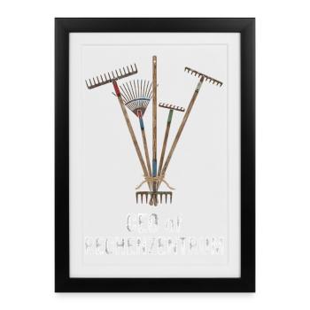 Full Stack Entwickler Coding Programmierer Full St - Gerahmtes Poster (27 × 37 cm) - Schwarz - Vorne
