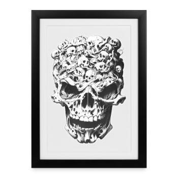 Skull of Skulls - Framed poster (27 × 37 cm) - black - Front