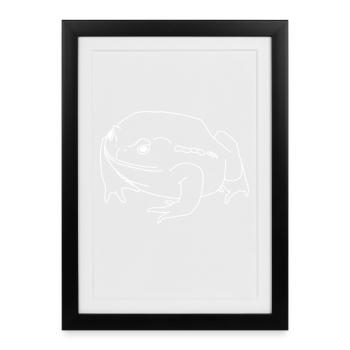 Toad - Framed poster (27 × 37 cm) - black - Front