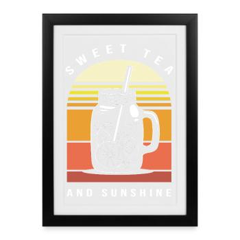 Chai Tea - Framed poster (27 × 37 cm) - black - Front