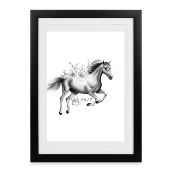 I remember - Framed poster (27 × 37 cm) - black - Front