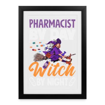 Pharmacist Pharmaceutical Technical - Framed poster (27 × 37 cm) - black - Front