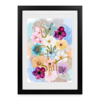 Do Epic Shit - Framed poster (27 × 37 cm) - black - Front