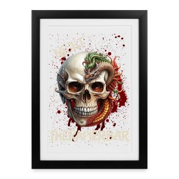 Not treatable - Framed poster (27 × 37 cm) - black - Front