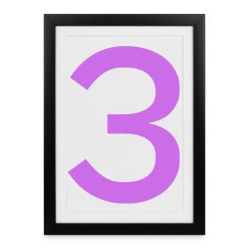 3 - Framed poster (27 × 37 cm) - black - Front