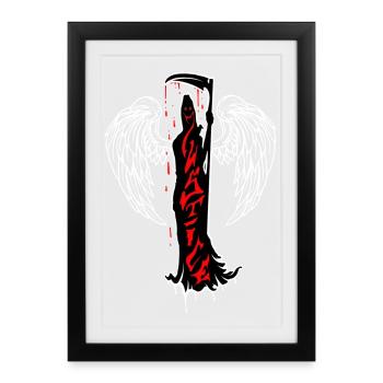 Justice - Framed poster (27 × 37 cm) - black - Front