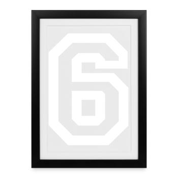 67 Minimalist Trend Design - Framed poster (27 × 37 cm) - black - Front