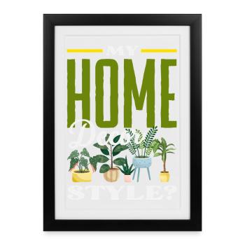 Garden & Plant Lovers Gifts - Framed poster (27 × 37 cm) - black - Front