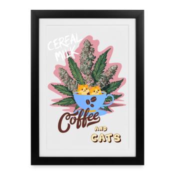 Cereal Milk C&C - Framed poster (27 × 37 cm) - black - Front
