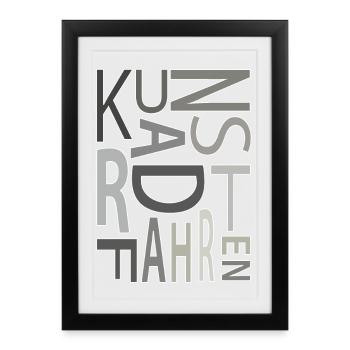 Artistic cycling, artistic cycling, indoor cycling - Framed poster (27 × 37 cm) - black - Front