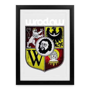 Wroclaw | Poland - Framed poster (27 × 37 cm) - black - Front