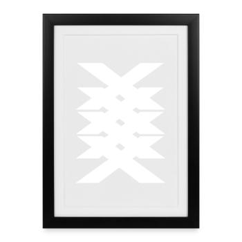Cool xxxx digital art - Framed poster (27 × 37 cm) - black - Front