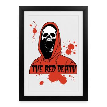 The Red Death - Framed poster (27 × 37 cm) - black - Front