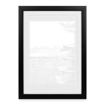 Japan - Framed poster (27 × 37 cm) - black - Front