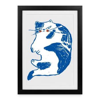 CRANKY - Affiche encadrée (27 × 37 cm) - noir - Devant