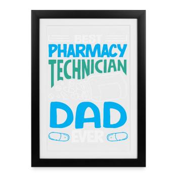Pharmacist Pharmaceutical Technical - Framed poster (27 × 37 cm) - black - Front