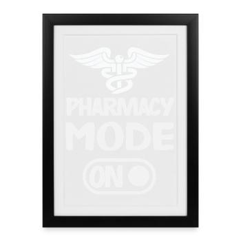 Pharmacist Pharmaceutical Technical - Framed poster (27 × 37 cm) - black - Front