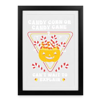 Révélation du sexe Halloween - Affiche encadrée (27 × 37 cm) - noir - Devant