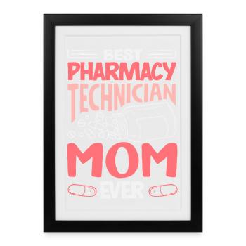 Pharmacist Pharmaceutical Technical - Framed poster (27 × 37 cm) - black - Front