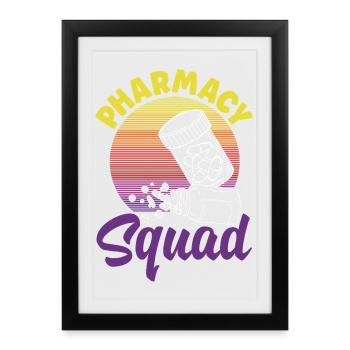 Pharmacist Pharmaceutical Technical - Framed poster (27 × 37 cm) - black - Front