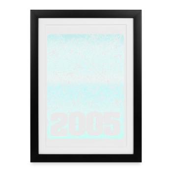 2005 - Framed poster (27 × 37 cm) - black - Front