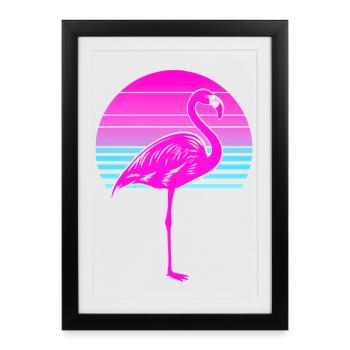 Pink and proud of it - Framed poster (27 × 37 cm) - black - Front