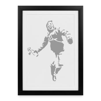Demonstration revolution - Framed poster (27 × 37 cm) - black - Front